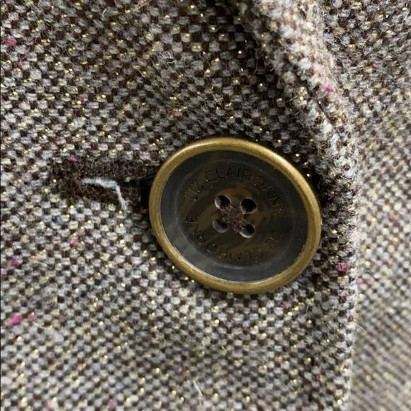 Liz Claiborne Brown Shimmer Sport Blazer - Picture 7 of 11